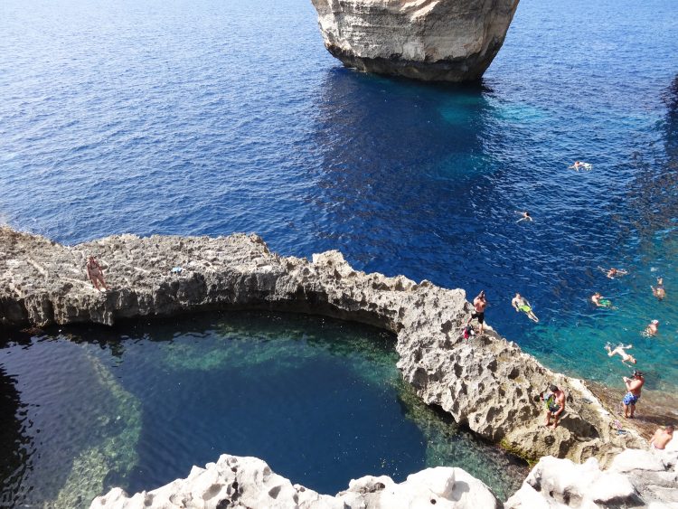 Blue Hole - Dwejra Gozo Malte