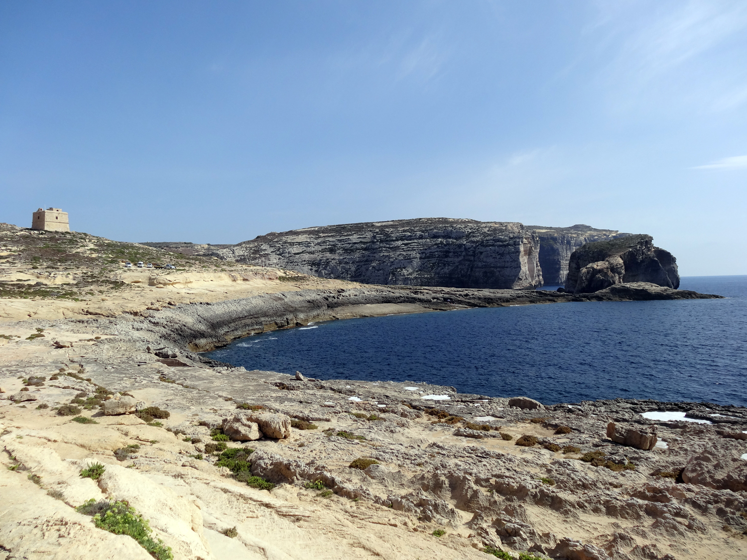 Tour Falaise Plage - Gozo Malte